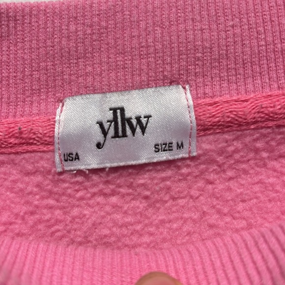 YLLW THE LABEL crewneck mom sweatshirt - Picture 3 of 6